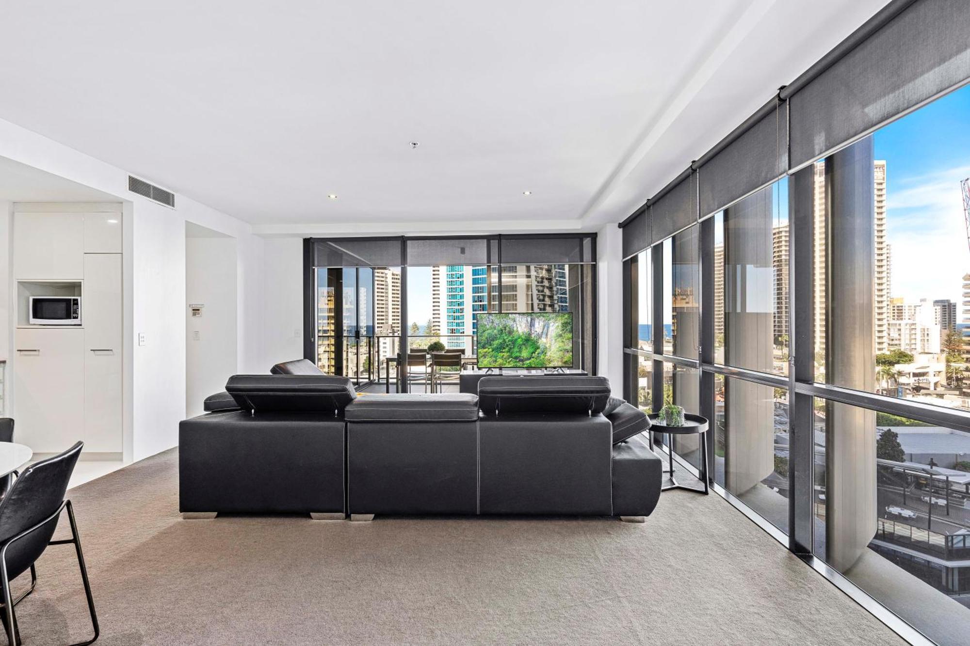 Ocean View Apartments With Balcony - Circle On Cavill - Central Location! - Self Contained & Privately Managed Gold Coast Eksteriør billede