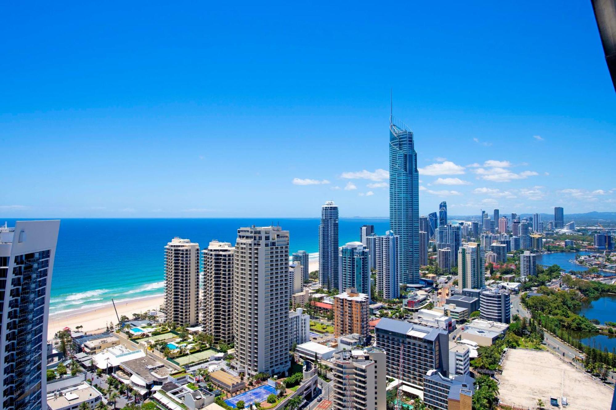 Ocean View Apartments With Balcony - Circle On Cavill - Central Location! - Self Contained & Privately Managed Gold Coast Eksteriør billede