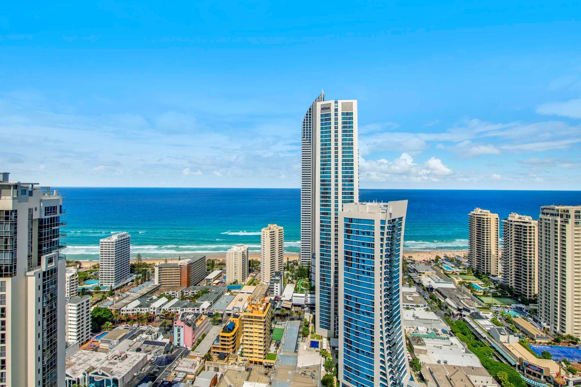 Ocean View Apartments With Balcony - Circle On Cavill - Central Location! - Self Contained & Privately Managed Gold Coast Eksteriør billede