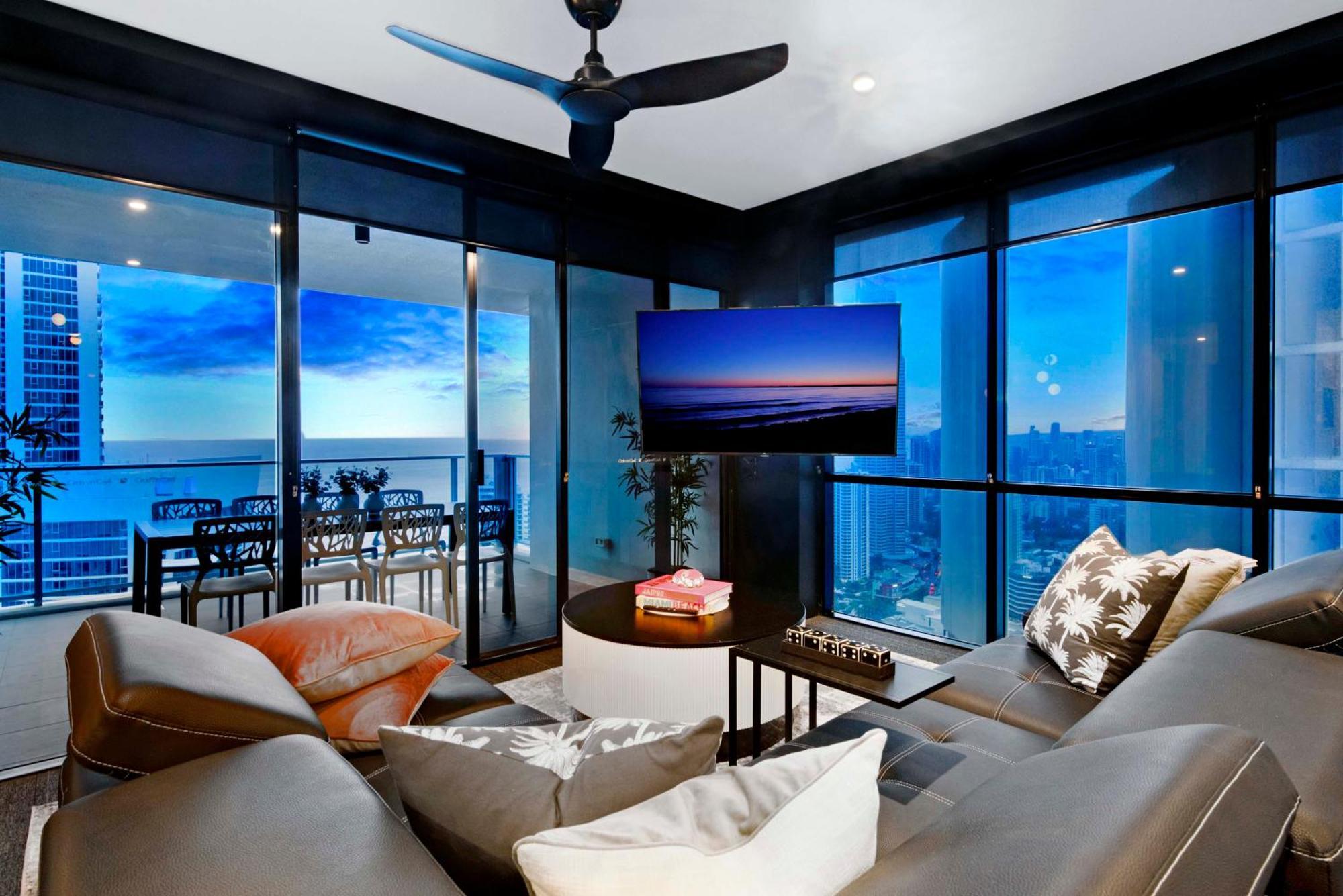 Ocean View Apartments With Balcony - Circle On Cavill - Central Location! - Self Contained & Privately Managed Gold Coast Eksteriør billede