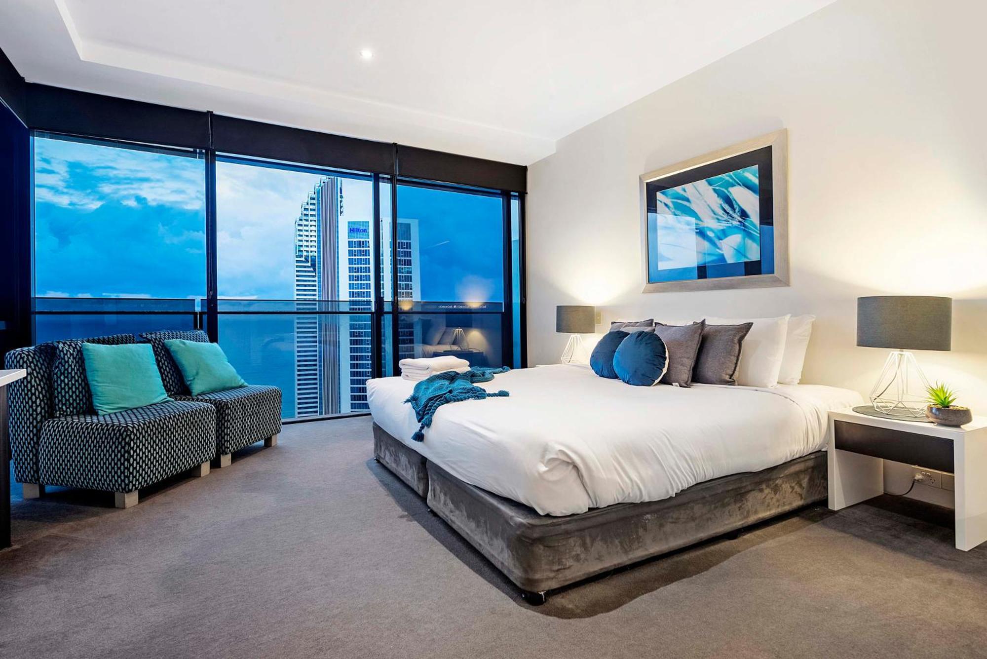 Ocean View Apartments With Balcony - Circle On Cavill - Central Location! - Self Contained & Privately Managed Gold Coast Eksteriør billede