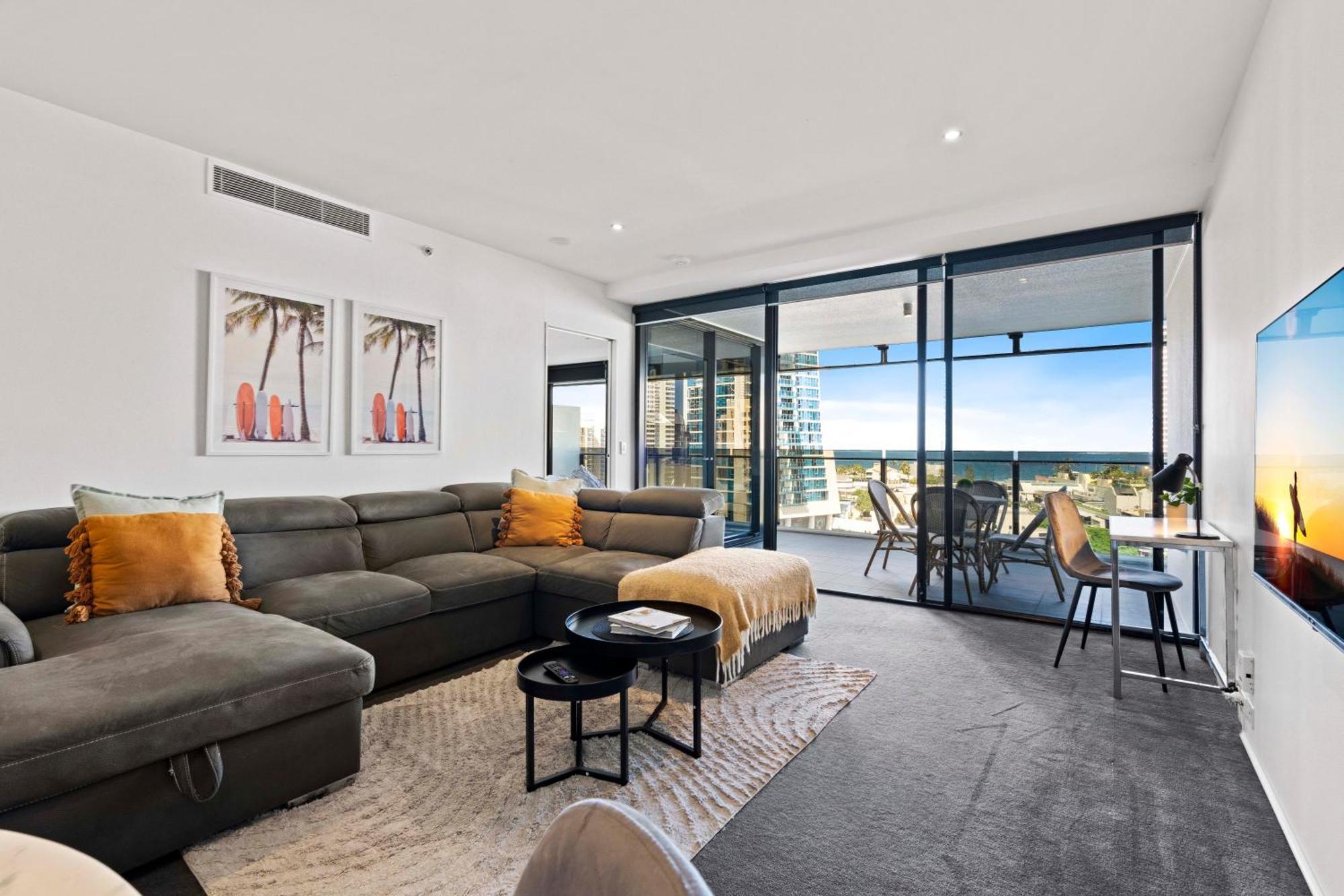 Ocean View Apartments With Balcony - Circle On Cavill - Central Location! - Self Contained & Privately Managed Gold Coast Eksteriør billede
