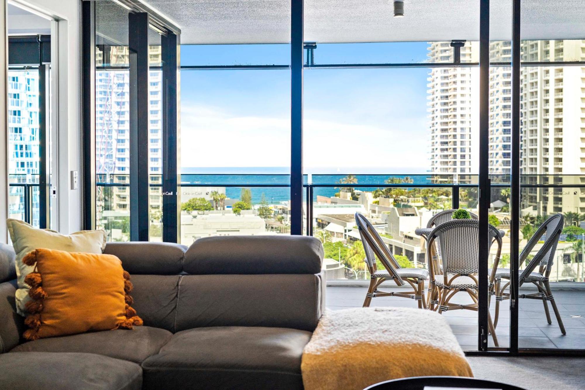 Ocean View Apartments With Balcony - Circle On Cavill - Central Location! - Self Contained & Privately Managed Gold Coast Eksteriør billede